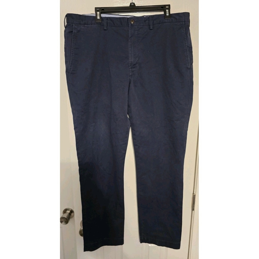 Polo Ralph Lauren Pants Mens 38x32 (38x31) Blue Polo Chino Stretch Straight Fit